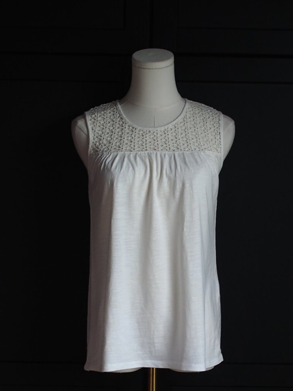 Jacqueline de Yong (JDY) | 100% Cotton Crochet Tank Top